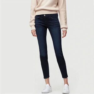 Frame Denim Le Skinny De Jeanne Cropped Jeans in Lauretta Women’s Size 26